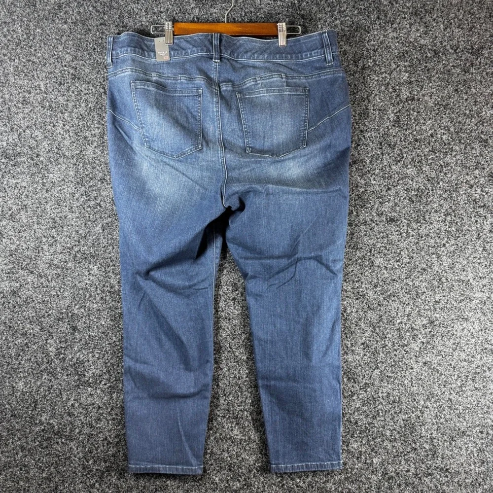 Torrid Bombshell Skinny Premium Stretch Jeans 22S Hollywood High Rise Blue NWT